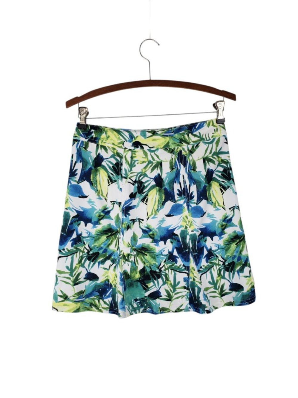 RipSkirt Hawaii Wrap Skirt Lightweight Green Blue Tropical Quick Dry Womens XS - Picture 2 of 9
